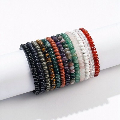 Fashion Jeweled Abacus Bead Bracelet Lady Jewelry Healing Jeweled Bracelet Gift