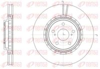 Remsa 2X Bremsscheibe Vorne Ø328 Mm FüR Toyota RAV 4 IV WWA4_ AVA4_ ZSA4_