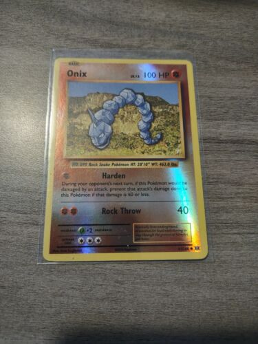 2016 Pokemon XY Evolutions Onix Reverse Holo 61/108 - Picture 3 of 8
