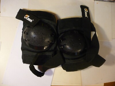 2 pc Black JBM Size M Youth Child KNEE PADS Protective Gear   O