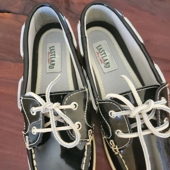 Corbata de barco Eastland Rosy negra talla Mocasines 8 Foto 3 de 4
