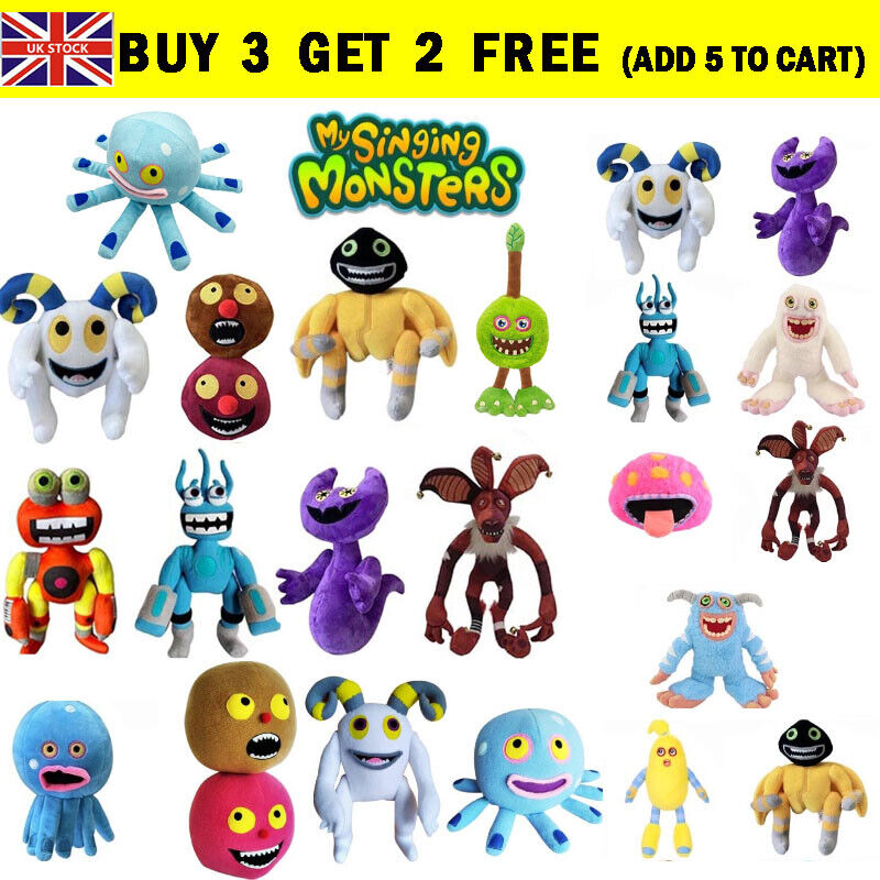 My Singing Monsters - Epic Wubbox Air Island Plush Toy (35cm) Buy on