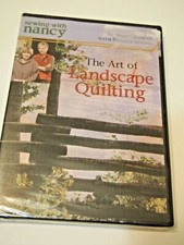 Sewing with Nancy - The art of landscape quilting dvd 2006 New/Sealed