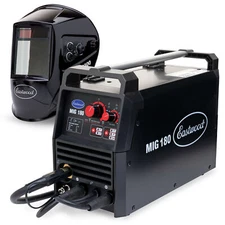 Eastwood 180 Amp MIG Welder for Steel Aluminum Auto Darkening Welding Helmet