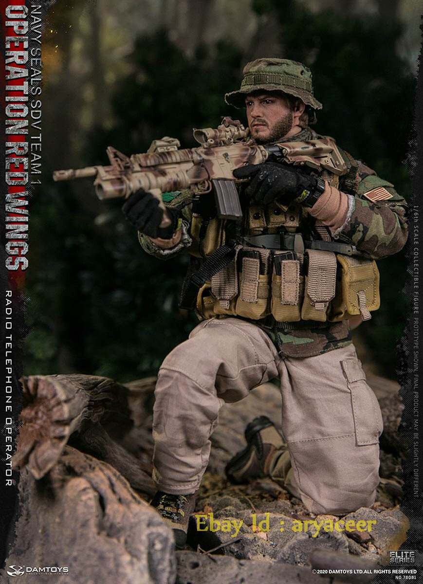 DAMTOYS 78081 Operation Red Wing Navy Seals SDV Team 1 Radio