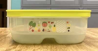 Tupperware FridgeSmart Small with Vent Tab 3/4 Qt./800ml-NEW-SHIPPING INCLUDED
