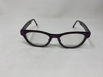 LA EYEWORKS JARVIS PURPLE 48-19-135 120569 EYEGLASSES FRAME LC33