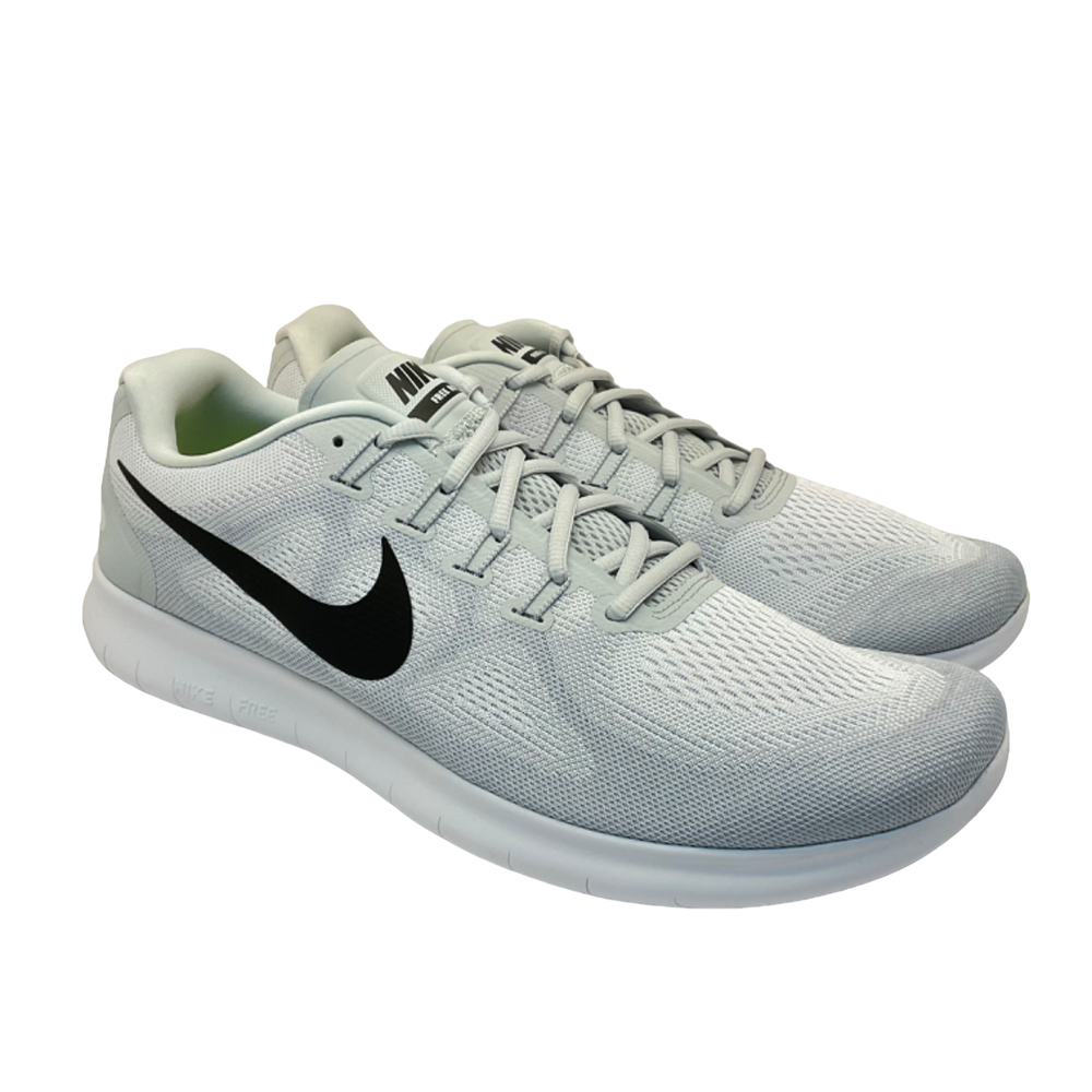 Nike Men's FreeRun 2017 Athletic Running Sneakers 880839-101 White Size 15M