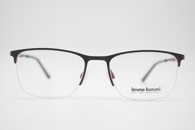 Bruno Banani 33025 Black Copper Half-Rim Eyeglasses New