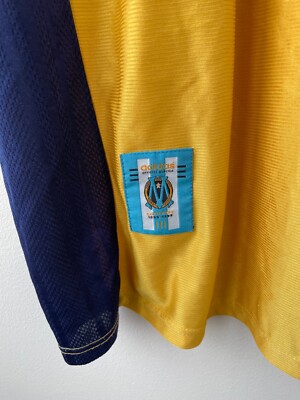 OLYMPIQUE MARSEILLE 1998/1999 AWAY FOOTBALL SHIRT SOCCER JERSEY