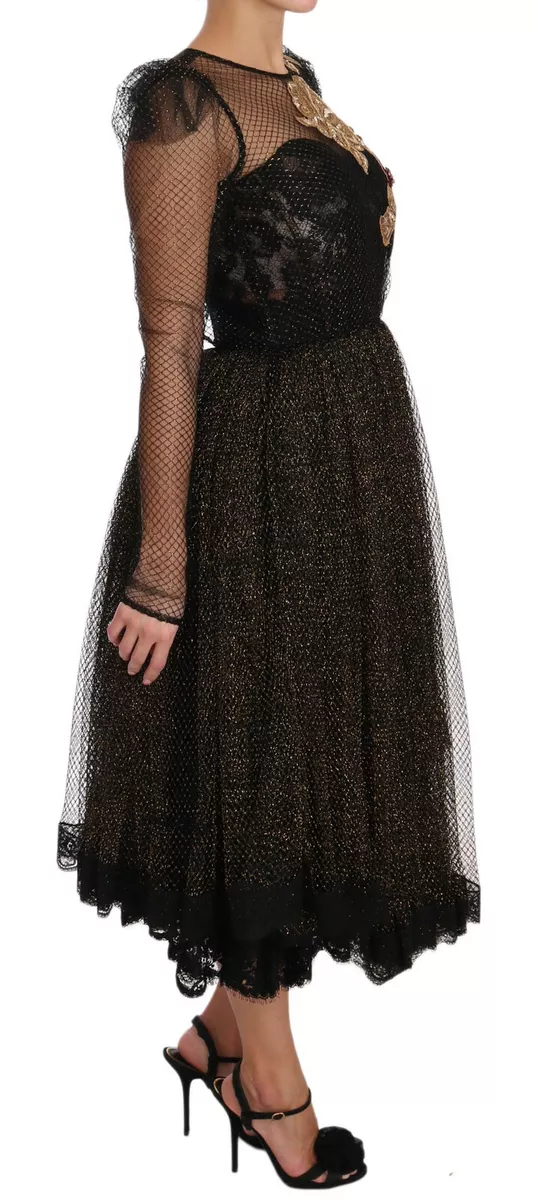 Dolce gabbana sale dress black