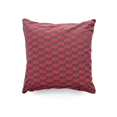 Cuscino Roma A.S. ufficiale fodera puro cotone imbottito sfoderabile 40 x 40 cm - Foto 3 di 6