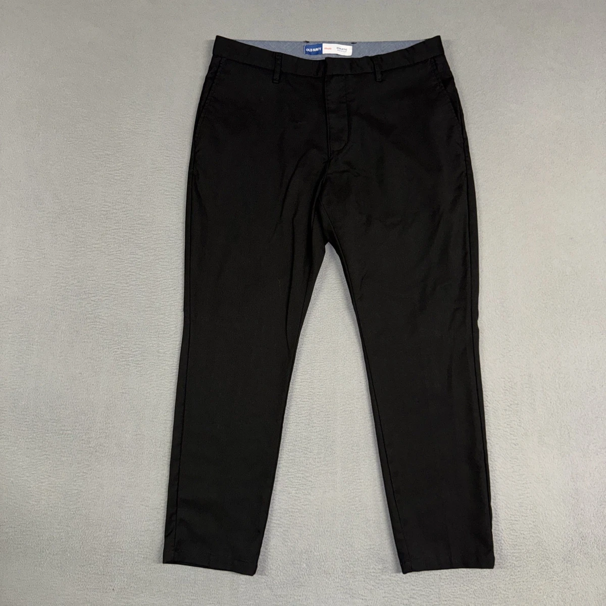 Pantalon Homme Yale Platinum Laine Bleu Marine Avec Revers - 42x32 NEUF Avec étiquettes