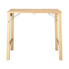 Muji Pine Wood Table Foldable Width 80 Depth 50 Height 70cm 18499441