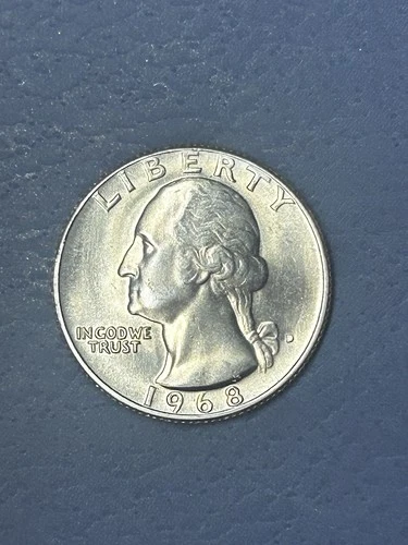 1968-D Washington Quarter — photo from the most recent tracked eBay sale