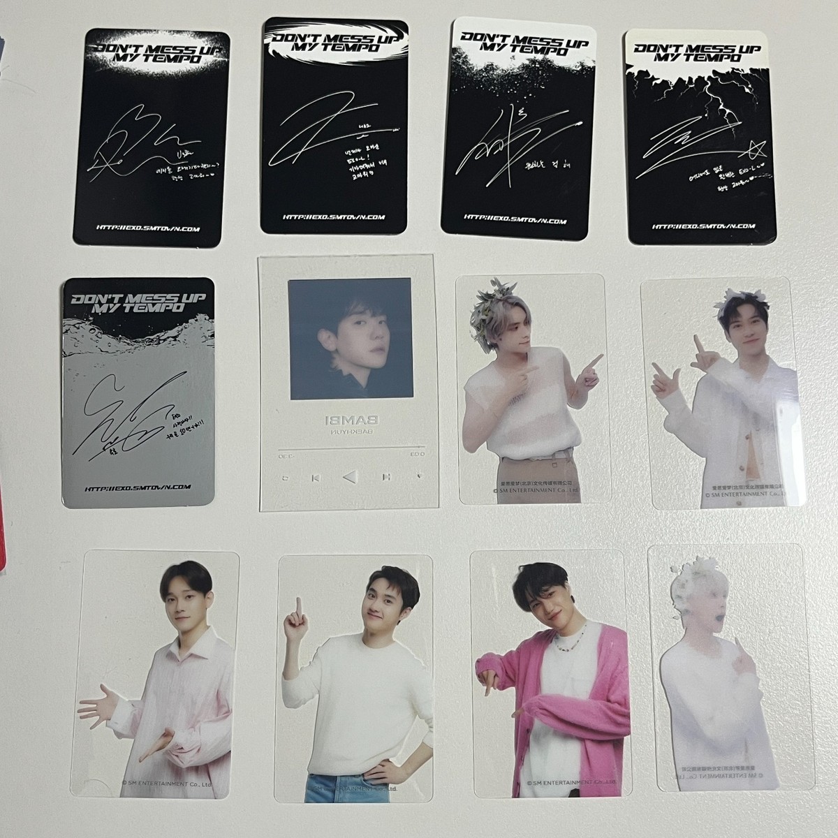 KAI EXO Photocard Album Don't Mess up My TEMPO Official Kpop | eBay