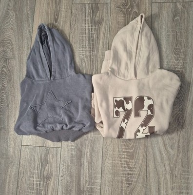 2x Primark Mädchen Hoodies Paket Alter 10-11