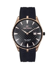 Orologio TIME FORCE Uomo Analogico Quarzo Casual Abito Classico Quadrante Nero Impermeabile Ro