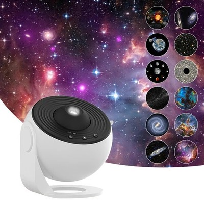 13 in 1 LED Galaxy Projektor Sternenhimmel Lampe Nebula Starry Erde Nachtlichter