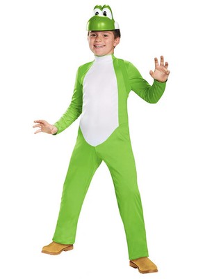 Super Mario   Yoshi Kostüm für Kinder - Marios Freund, der kleine, grüne,