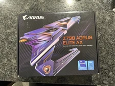 GIGABYTE - Z790 AORUS ELITE AX (Socket LGA 1700) Intel Z790 ATX DDR5 Wi-Fi 6E