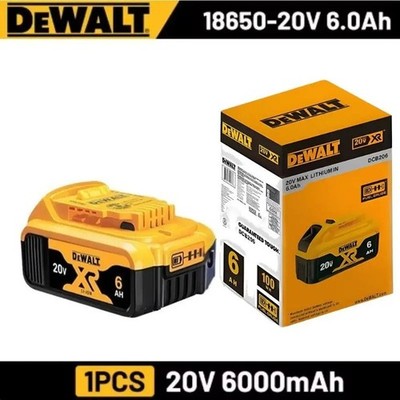DeWalt 20V MAX 6,0Ah Li-Ion Akku Ersatz für DCB184 DCB200