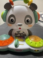 Infantino Spin & Slide DJ Panda - 16 Songs, Busy Beads for Fine Motor Skills