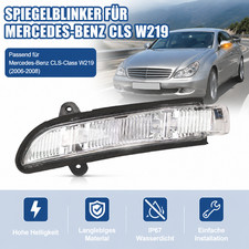 Blinkleuchte für Mercedes Benz CLS W219 06-08 Spiegelblinker Links Klar linse