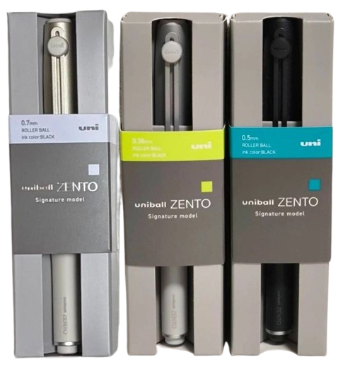 MITSUBISHI PENCIL uniball ZENTO Signature Model Champagne Gold