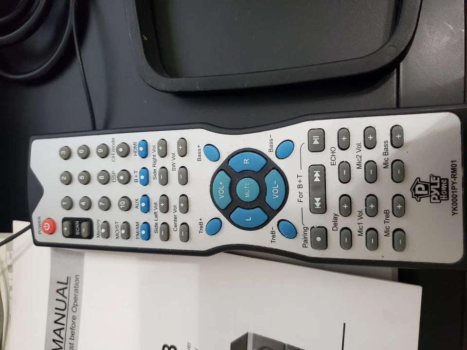 Tested Working Pyle Receiver PT588AB Bluetooth HDMI 420W 5.1 w Remote Bundle - Image 3 of 4