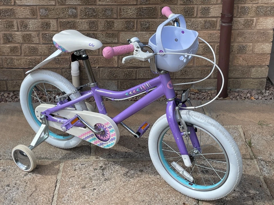 Liv (by Giant) Adore Girls/Childs Bike with Basket - 16" Wheel - Age 4-6 - image 3 of 4