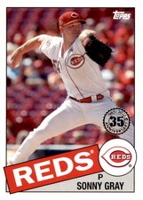 2020 Topps #85TB-11 Sonny Gray 1985 Topps Baseball 35th Anniversary (Series Two)