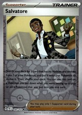 salvatore pokemon card price Salvatore [Reverse Holo] #160 Prices | Pokemon Temporal Forces