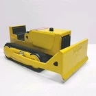 1969s Vintage Tonka Bulldozer Earthmover-Mini Yellow Pressed Steel