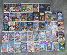 48 Amazing Walt Disney VHS video tapes mostly early editions