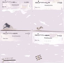 Günther Modellbauteile Konvolut  12 Teilig unverbaut in OVP