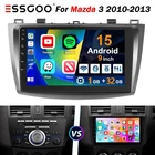 Apple Carplay For Mazda 3 2010-2013 Android 15 Car Stereo Radio GPS BT WIFI 32G