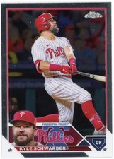 2023 Topps Chrome - Kyle Schwarber #88 Phillies