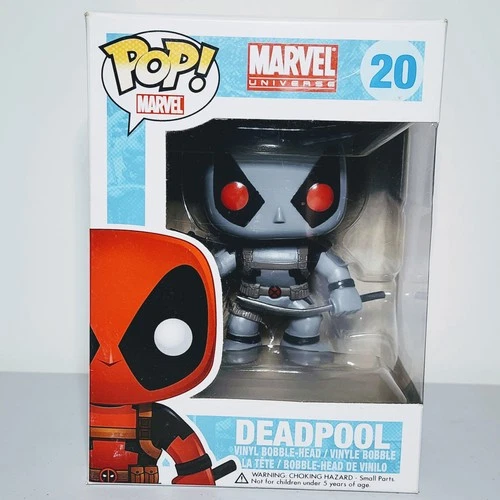 Funko Pop: Marvel - Deadpool (Gray) #20 w/ Protector