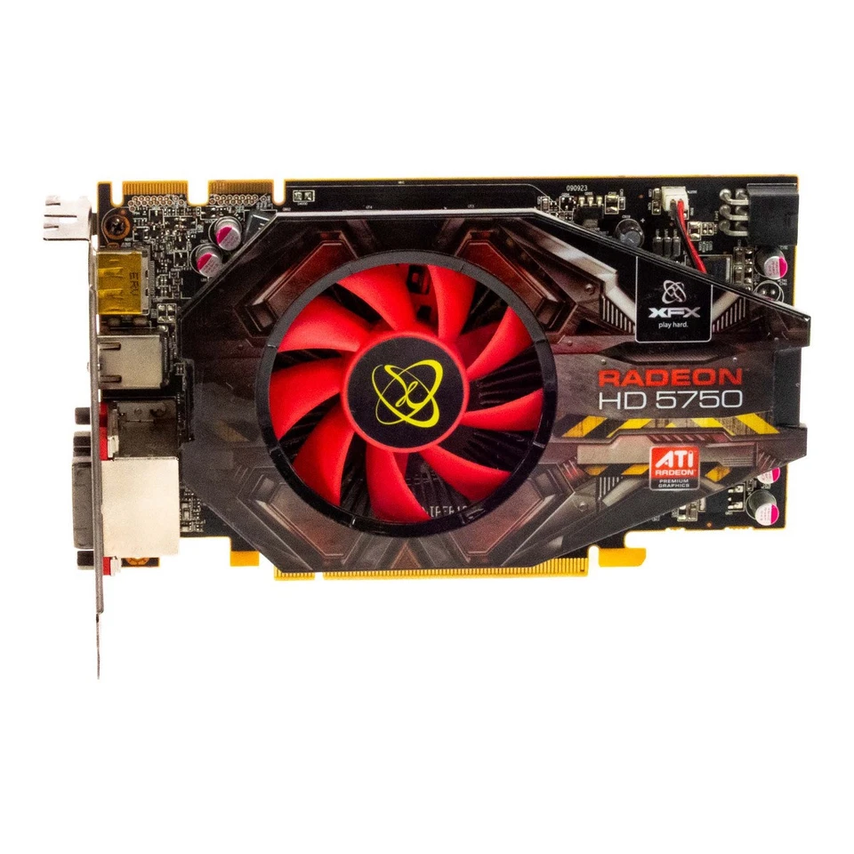 Graphics Card XFX Radeon HD 5750 1GB GDDR5 PCIE X16 - Image 3 of 3