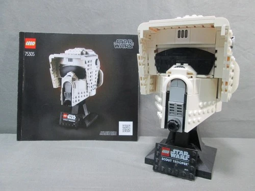 Lego 75305 BIKER SCOUT TROOPER HELMET Complete Star Wars Building Set 2021