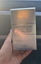 Spicebomb Metallic Musk Victor Rolf Eau de Parfum, 3.04 oz Sealed