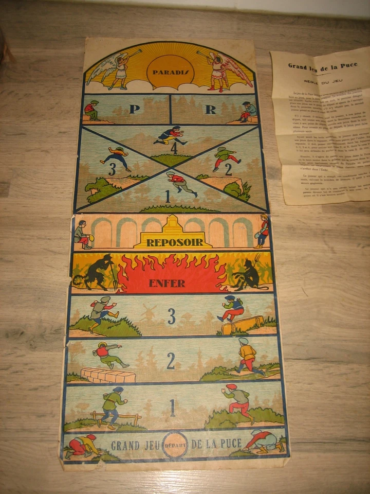 Grand Jeu de la Puce Ancien - Photo 2/4