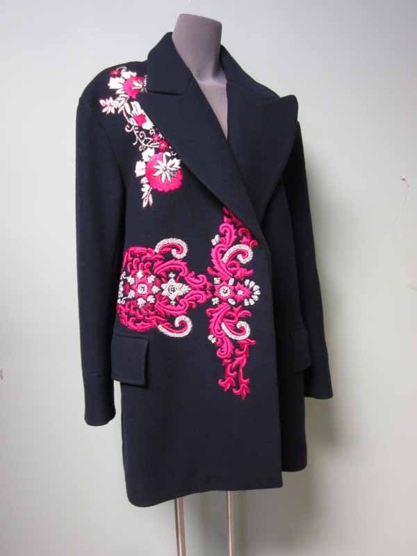 Dries Van Noten Dramatic Intricate Sequin Embellished
