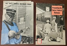 2 Swiss Federal Railways Booklets