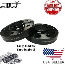 4 Pcs 25mm Thick 5x112 66.56mm Wheel Spacer 14x1.5 Bolts Fits Porsche 4 Pcs 25mm Thick 5x112 66.56mm Wheel Spacer 14x1.5 Bolts Fits Porsche
