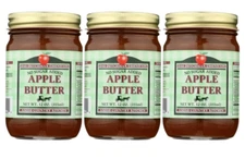 Das Dutchman Essenhaus Amish Apple Butter No Sugar Added 12oz 3 Pack Jar