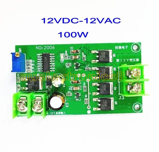 Full bridge 50HZ bridge inverter drive DC to AC 24VDC24VAC/12VDC12VAC