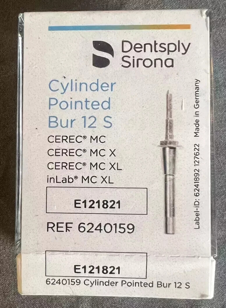 デンツプライシロナ　Step Bur 12 S デンツプライシロナ Cylinder Pointed Bur12S