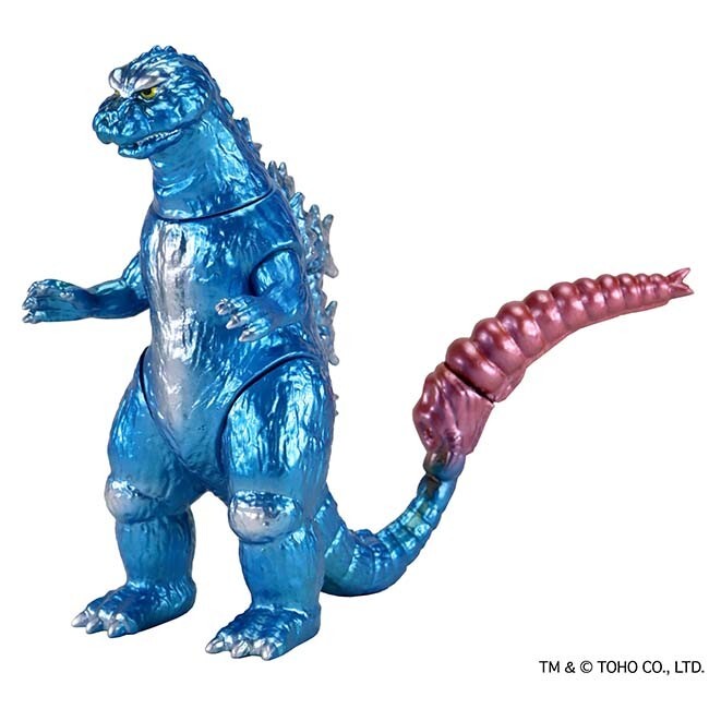Godzilla Store CCP Medium Size Series Godzilla 1964 Blue Metallic